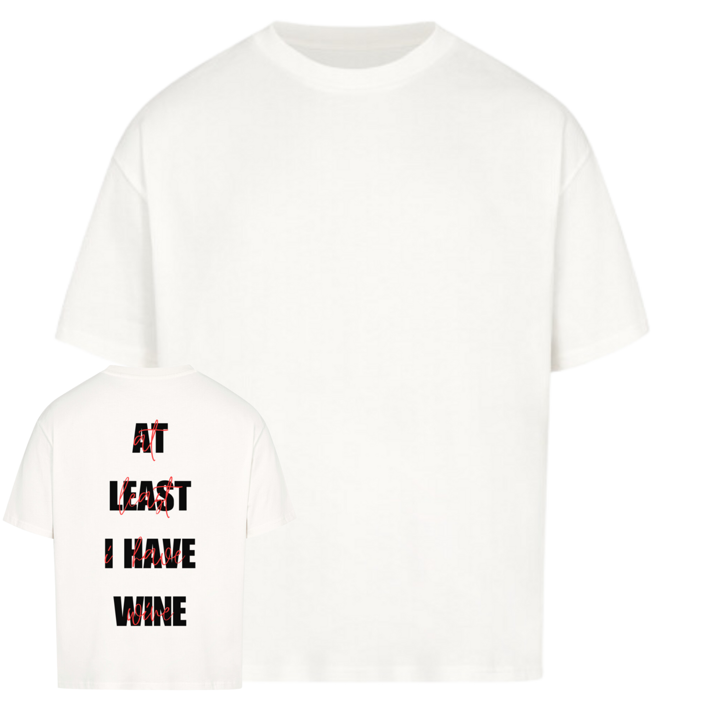 AT LEAST-WINE - Oversized Shirt