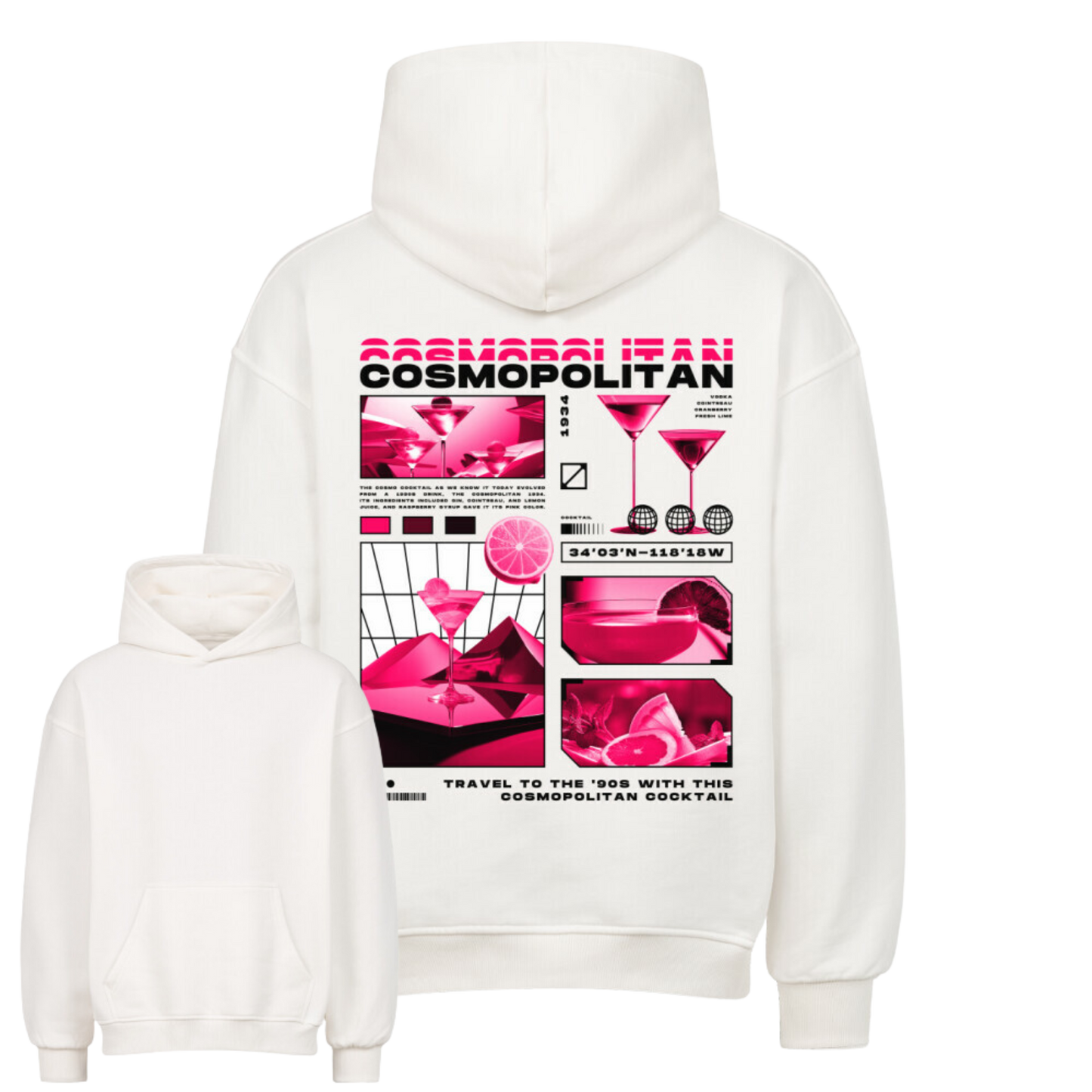 Cosmopolitan [Streetwear] - Oversized Hoodie