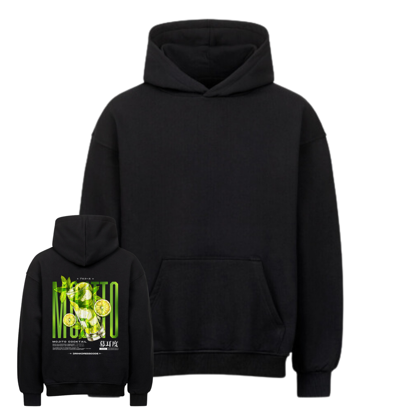 Mojito-Cocktail - Oversized Hoodie