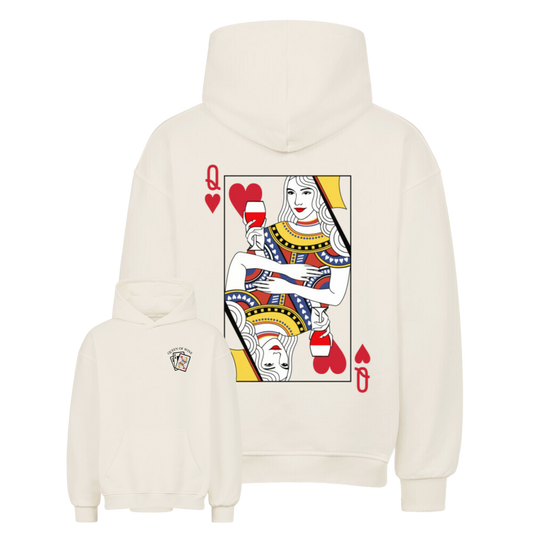 Queen of Wine - Oversized Hoodie