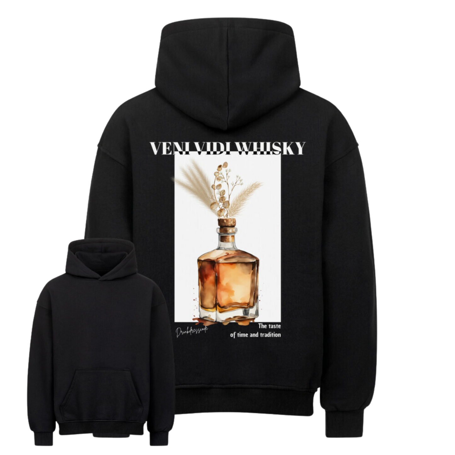 VENI VIDI WHISKY - Oversized Hoodie