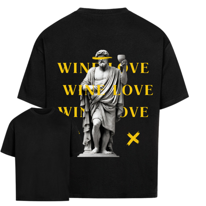 Wine Love YELLOW - Oversized Shirt